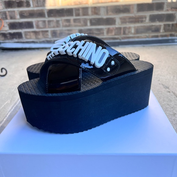 MOSCHINO Platform Sandals (New w/ Box) - Picture 6 of 9